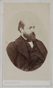 Porträtt av Henri Murger 1822-1861, 1861. av Pierre Petit
