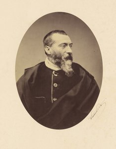 [Porträtt av Jean-Baptiste Alphonse Karr] av Pierre Petit