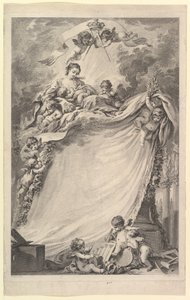 Diplom av frimurare i Bordeaux, 1765-66.