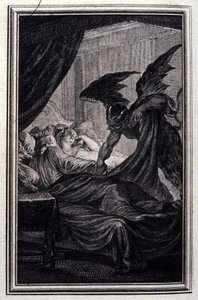 Hans Carvels ring - i "" Sagor och noveller "" av Jean La Fontaine. 1776. Illustration av P.P. Choffard.