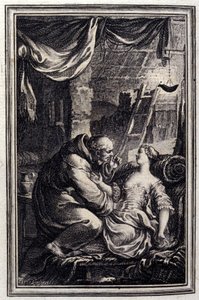 Djävulen i helvetet - i "Berättelser och noveller på vers" av Jean La Fontaine. 1776. Illustration av P.P. Choffard.