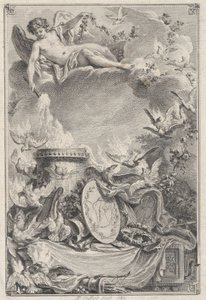 Jubileumsmynt från ett äktenskap, 1780. av Pierre Philippe Choffard