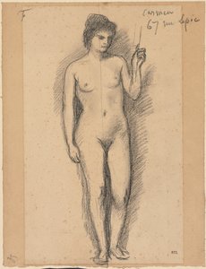 Carmen, sista halvan av 1800-talet. av Pierre Puvis de Chavannes