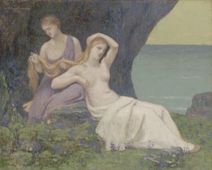 I Ljungen av Pierre Puvis de Chavannes