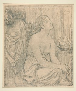 Toaletten av Pierre Puvis de Chavannes