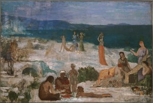 Massilia, grekisk koloni av Pierre Puvis de Chavannes