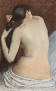 Modell av Pierre Puvis de Chavannes