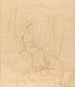 Normandie av Pierre Puvis de Chavannes