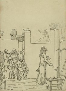 Studera för L av Pierre Puvis de Chavannes