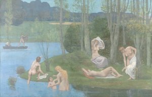 Sommaren 1891. av Pierre Puvis de Chavannes