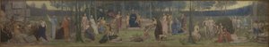 Sorbonnes allegori av Pierre Puvis de Chavannes