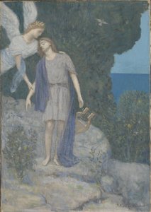 Poeten av Pierre Puvis de Chavannes