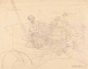 Den stackars fiskaren av Pierre Puvis de Chavannes