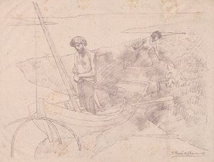 Den stackars fiskaren av Pierre Puvis de Chavannes