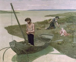 Den stackars fiskaren av Pierre Puvis de Chavannes