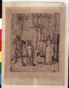 Dekolleringen av Johannes Döparen av Pierre Puvis de Chavannes
