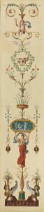 Dekorativ panel, 1790-tal.
