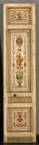 Dubbelbladiga dörrar, 1790-tal.