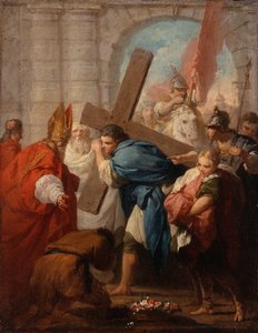Heraclius bär korset, c.1728 av Pierre Subleyras
