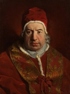Påven Benedikt XIV Prospero Lambertini, 1675-1758, 1746.