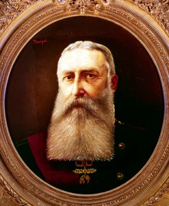 Leopold II, kung av Belgien, 1865-1909 av Pierre Tossyn