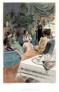 illustration för "Kvinnan i Paris" av Pierre Vidal
