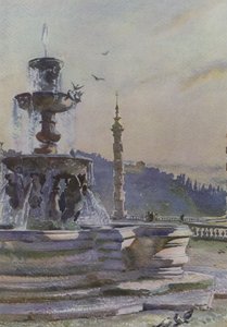 Frascati, Paul V:s fontän, Villa Mondragone