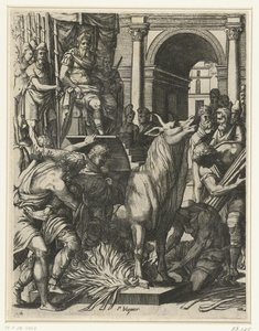 Phalaris tjur av Pierre Woeiriot (II)