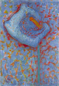 Arum Lily, 1908-1909. av Piet Mondrian
