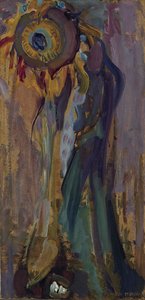 Döende solros I, 1908. av Piet Mondrian