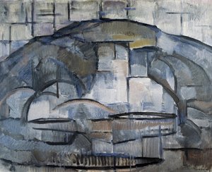 Landskap av Piet Mondrian
