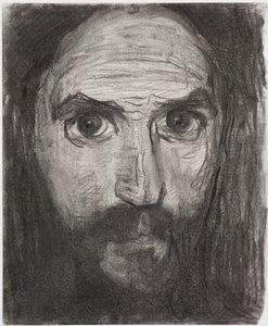 Självporträtt, 1908. av Piet Mondrian