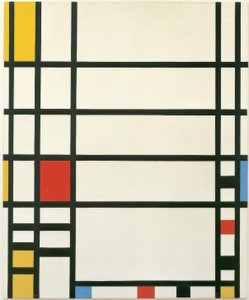 Trafalgar Square av Piet Mondrian