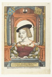 Porträtt av Eleanor av Österrike (1498-1558)