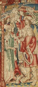 Liknelsen om arbetarna i vingården, ca 1500 (gobeläng)