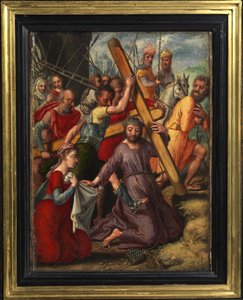 Kristus som bär korset av Pieter Aertsen
