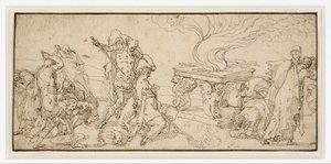 Offret av Iphigenia av Pieter Aertsen