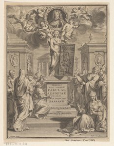 Aesops fabler Phaedrus Aug. befriad från Aesops fabler (titel på objekt) av Pieter Balthasar Bouttats