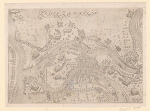 Belägring och tillfångatagande av Saint Andrew av Maurice, 1600 av Pieter Bast