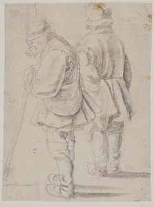 Två bönder av Pieter Bruegel d.Æ.