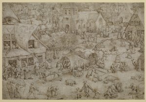 Nöjesfält i Hoboken, 1559 av Pieter Bruegel the Elder