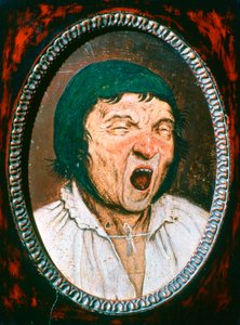 Man gäspar, c1545-1569 av Pieter Bruegel the Elder