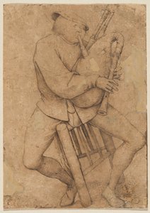Säckpipsspelaren av Pieter Bruegel the Elder