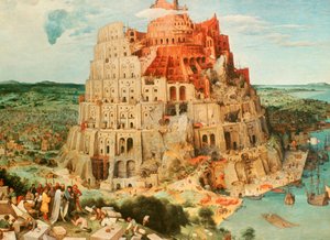 Babels torn, 1563 av Pieter Bruegel the Elder