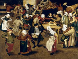Bondebröllop av Pieter Brueghel the Younger