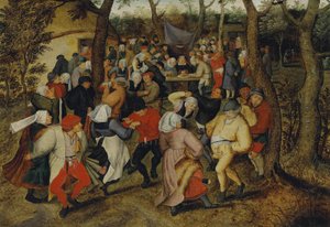 Bröllopsdansen av Pieter Brueghel the Younger