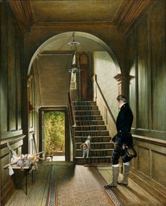 Trappan i London Residence of the Painter, 1828