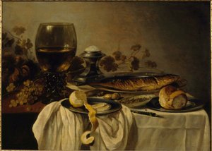 Frukost av Pieter Claesz