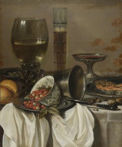 Stilleben med dryckeskärl, 1649 av Pieter Claesz