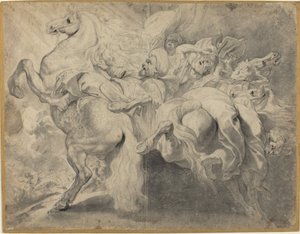 Sanheribs nederlag av Pieter Claesz Soutman and Sir Peter Paul Rubens